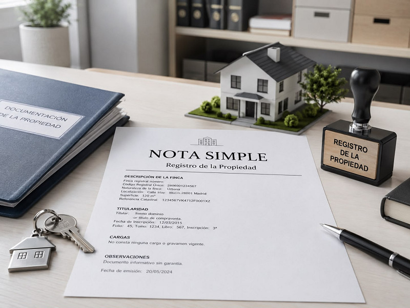 Nota Simple в Испании
