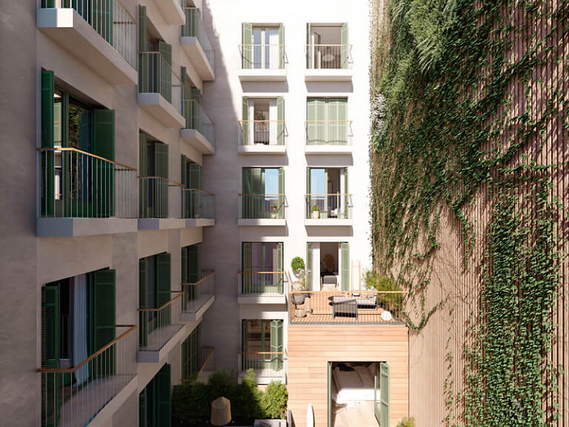 Эксклюзивные квартиры в доме после реконструкции на Пасео-де-Грасия в Барселоне. Фото:  15