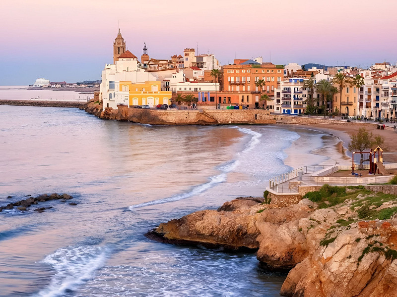 Hotel in Sitges. Photo:  1