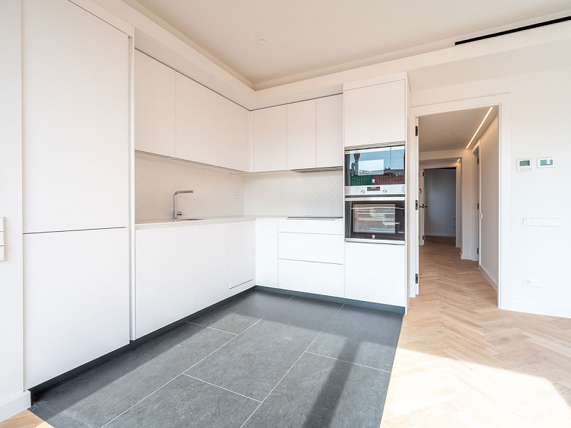 Apartments in a building after reconstruction in the Eixample district, Barcelona. Photo:  3