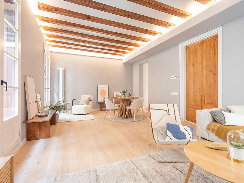 Apartments in a building after reconstruction in the Eixample district, Barcelona. Photo:  6