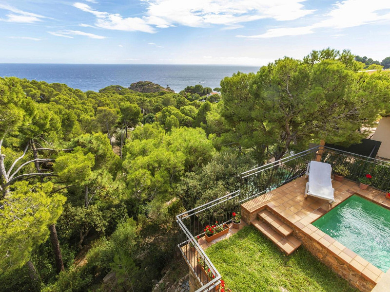 Exclusive villa with sea views and private pool in Tamariu, Aigua Xelida area. Photo:  4