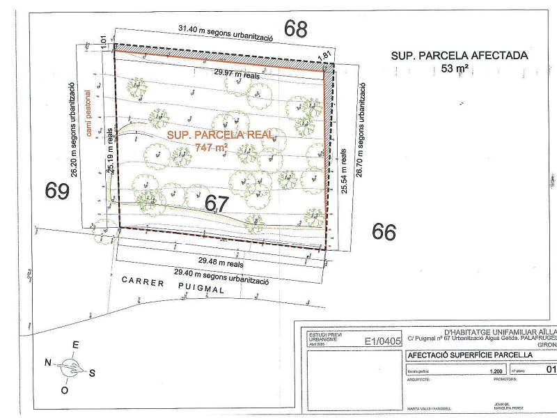 Plot in Aigua Gelida, Tamariu. Photo:  10