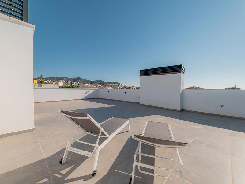 Modern Penthouse in Sitges with Two Bedrooms and Terraces