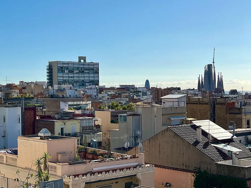 Cozy Penthouse in Gracia, Barcelona. Photo:  12