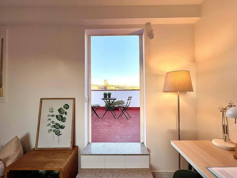 Cozy Penthouse in Gracia, Barcelona. Photo:  18