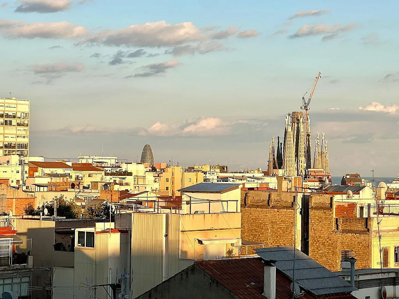 Cozy Penthouse in Gracia, Barcelona. Photo:  22