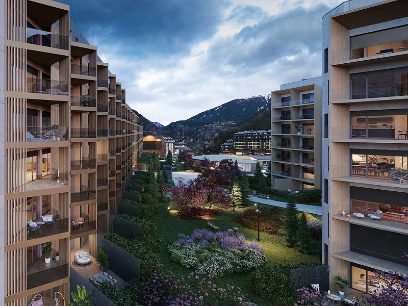 Modern Residencial in the Heart of Andorra la Vella, Andorra. Photo:  5