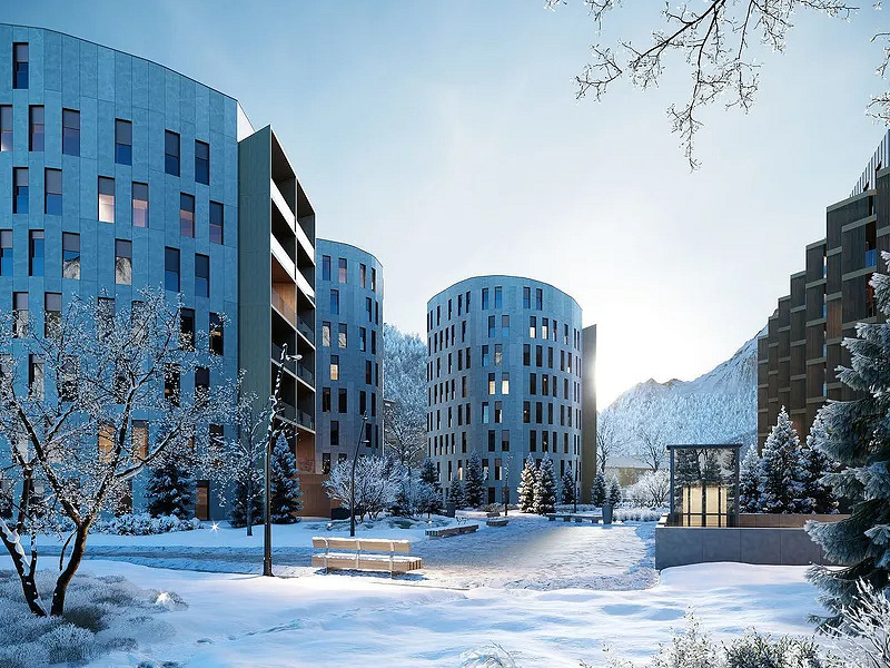 Modern Residencial in the Heart of Andorra la Vella, Andorra. Photo:  16