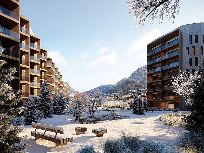 Modern Residencial in the Heart of Andorra la Vella, Andorra. Photo:  17