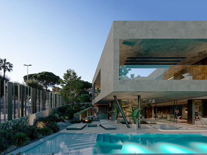 High-End Family Villa with Panoramic Mediterranean Views – Teià