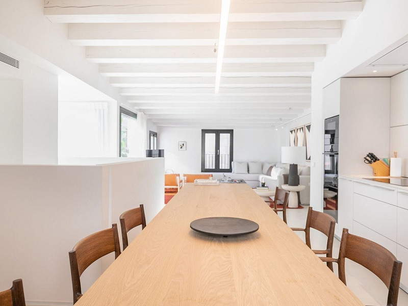 FFurnished Duplex Penthouse for Rent in El Gòtic. Photo:  10