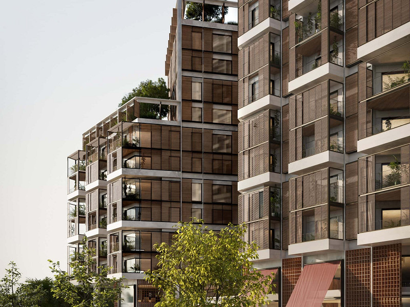 Gloria Diagonal. Квартиры на этапе строительства в районе Глориас, рядом с проспектом Диагональ. Фото:  2