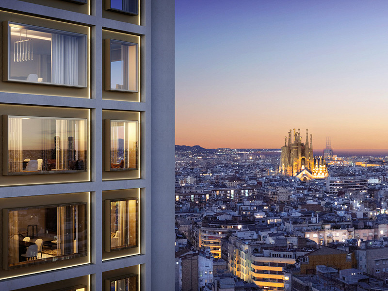 Эксклюзивные квартиры в Золотом Квадрате Барселоны