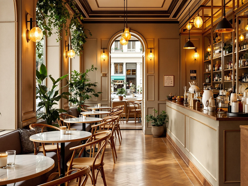 Коммерческое помещение с арендатором (кафе) в Мадриде. Фото:  1