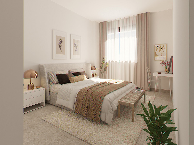 Современные квартиры высокого класса в жилом комплексе, находящемся в стадии строительства, в Оспиталет-де-Льобрегат, Барселона. Фото:  8