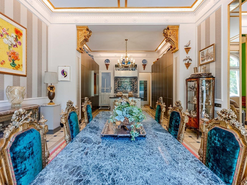 Настоящее произведение искусства: эксклюзивная дизайнерская квартира с выдающимися деталями и коллекцией антиквариата в Сант-Жервази, Барселона. Фото:  4