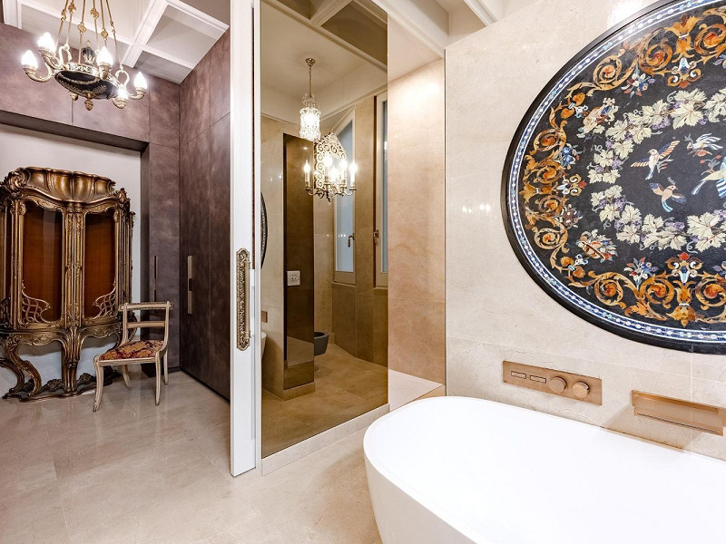 Настоящее произведение искусства: эксклюзивная дизайнерская квартира с выдающимися деталями и коллекцией антиквариата в Сант-Жервази, Барселона. Фото:  35