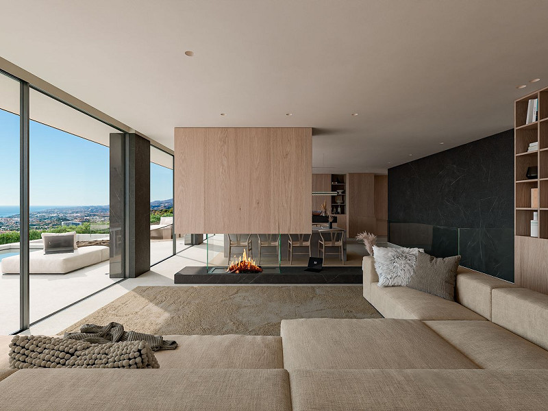 Современная вилла с видом на море в Тейя, Барселона. Фото:  2