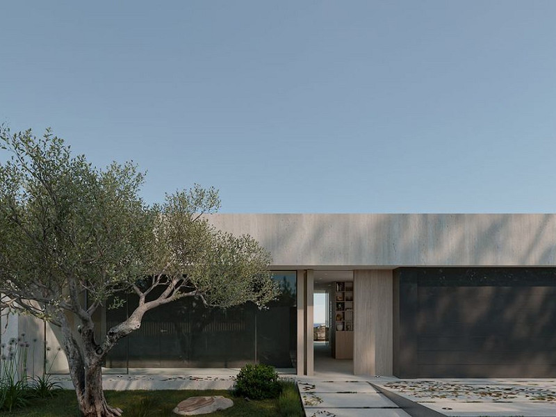 Современная вилла с видом на море в Тейя, Барселона. Фото:  5