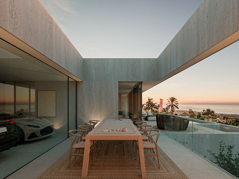 Современная вилла с видом на море в Тейя, Барселона. Фото:  6