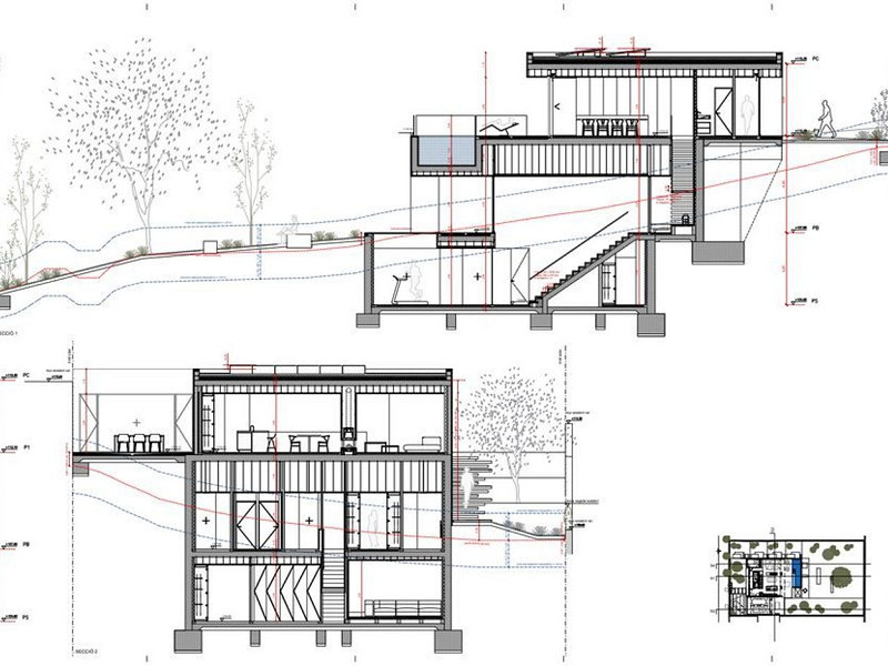 Современная вилла с видом на море в Тейя, Барселона. Фото:  9