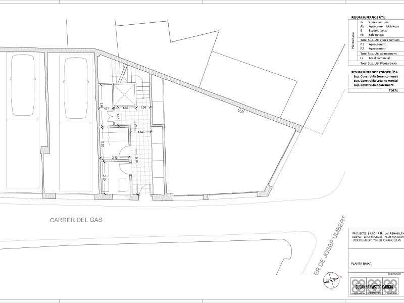 Investment Project: Reconstruction and Extension of a Residential Building in Granollers, Barcelona. Photo:  5
