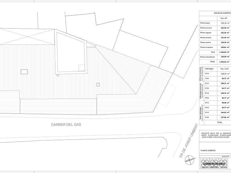 Investment Project: Reconstruction and Extension of a Residential Building in Granollers, Barcelona. Photo:  10
