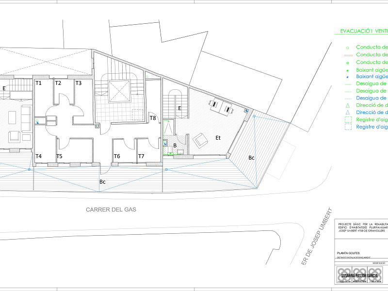 Investment Project: Reconstruction and Extension of a Residential Building in Granollers, Barcelona. Photo:  18
