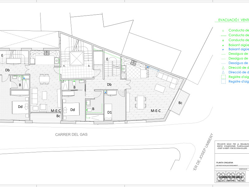 Investment Project: Reconstruction and Extension of a Residential Building in Granollers, Barcelona. Photo:  19