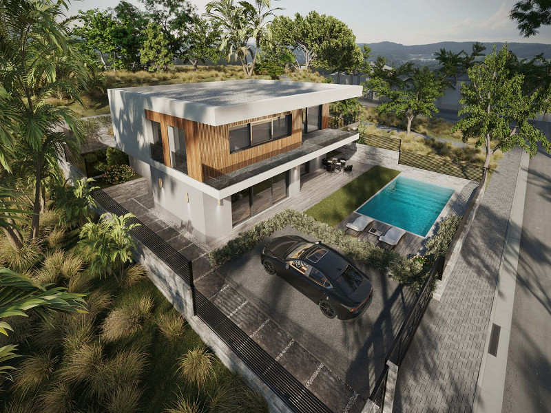 Новая элитная вилла с видом на море и первоклассной отделкой в Вилассар-де-Дальт, Барселона. Фото:  4