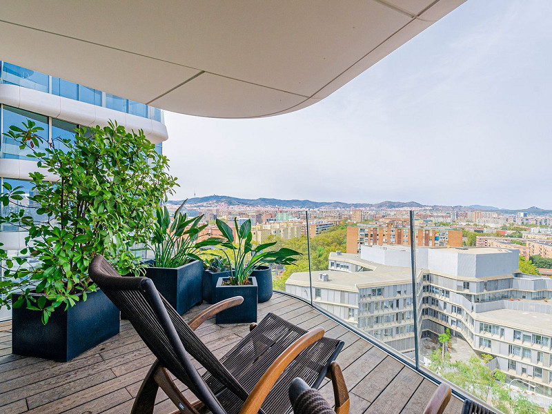 Luxury New Development on the Frontline of the Sea in Diagonal Mar, Barcelona. Photo:  17