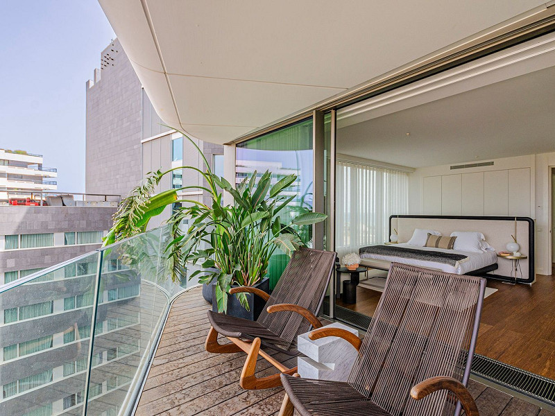 Luxury New Development on the Frontline of the Sea in Diagonal Mar, Barcelona. Photo:  20
