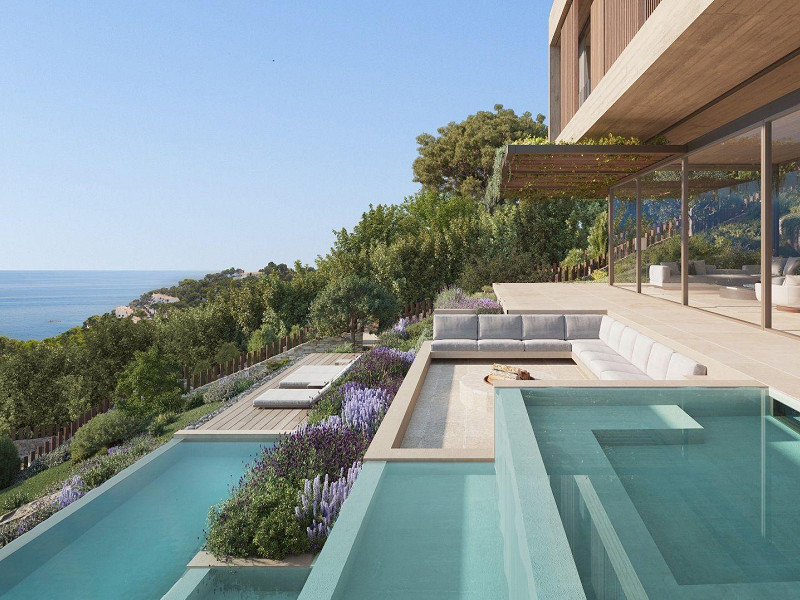 New-Build Semi-Detached House with Sea Views in Aiguaxelida, Tamariu. Photo:  3