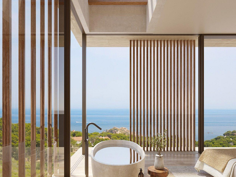 New-Build Semi-Detached House with Sea Views in Aiguaxelida, Tamariu. Photo:  6