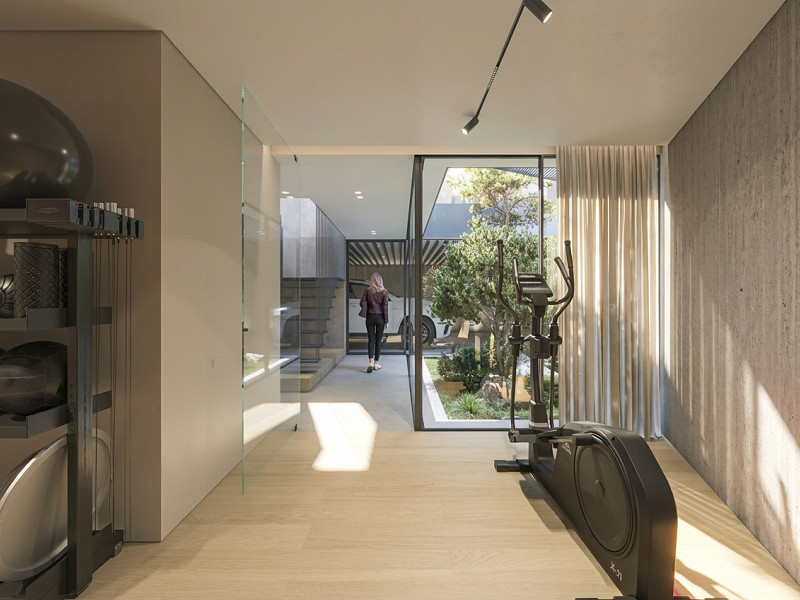 Villa de lujo en construcción en Premia de Dalt, Barcelona. Foto:  8