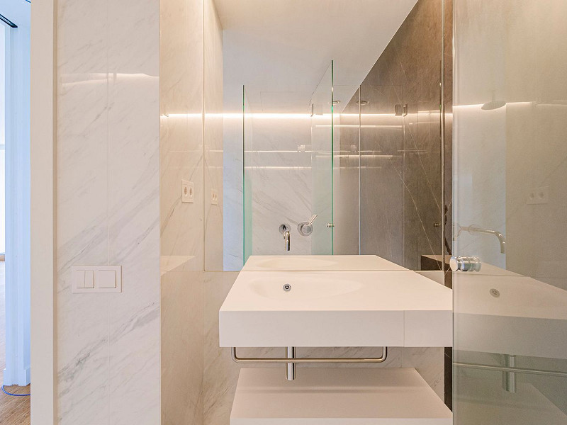 Obra nueva de lujo frente al mar en Diagonal Mar, Barcelona. Foto:  13