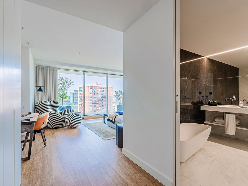 Luxury New-Build Homes on the Seafront in Diagonal Mar, Barcelona. Photo:  5