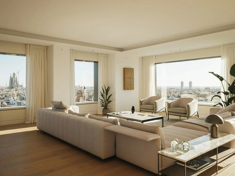 Роскошные новые апартаменты на Пасео-де-Грасиа, Барселона. Фото:  1