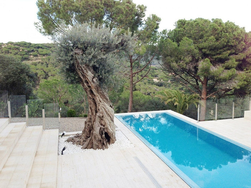 Дизайнерская вилла с видом на море в Сант-Андреу-де-Льяванерас, Барселона. Фото:  23