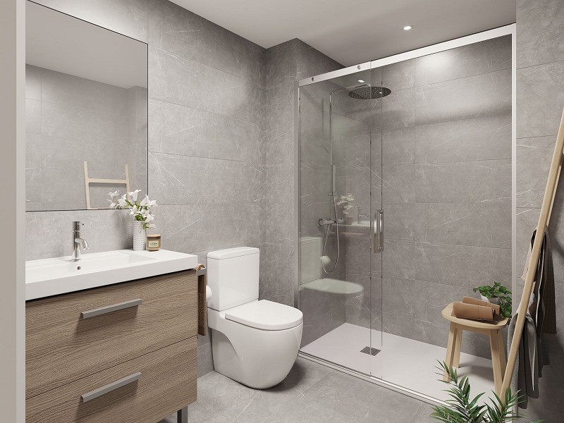 Современные квартиры высокого класса в жилом комплексе, находящемся в стадии строительства, в Оспиталет-де-Льобрегат, Барселона. Фото:  10