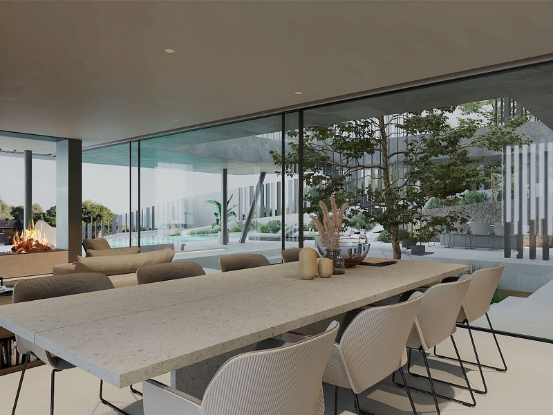 Роскошная вилла с панорамными видами на Средиземное море в Тейя, Барселона. Фото:  5