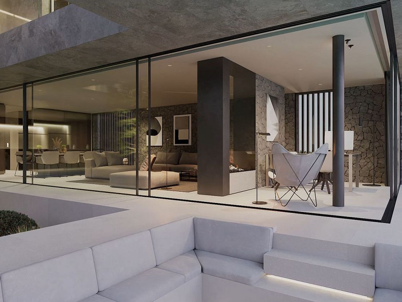 Роскошная вилла с панорамными видами на Средиземное море в Тейя, Барселона. Фото:  7