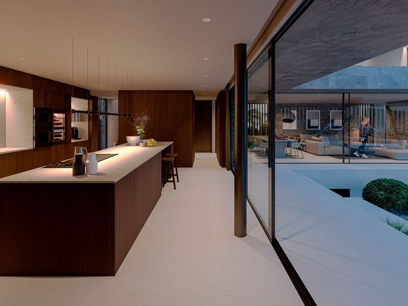 Роскошная вилла с панорамными видами на Средиземное море в Тейя, Барселона. Фото:  9