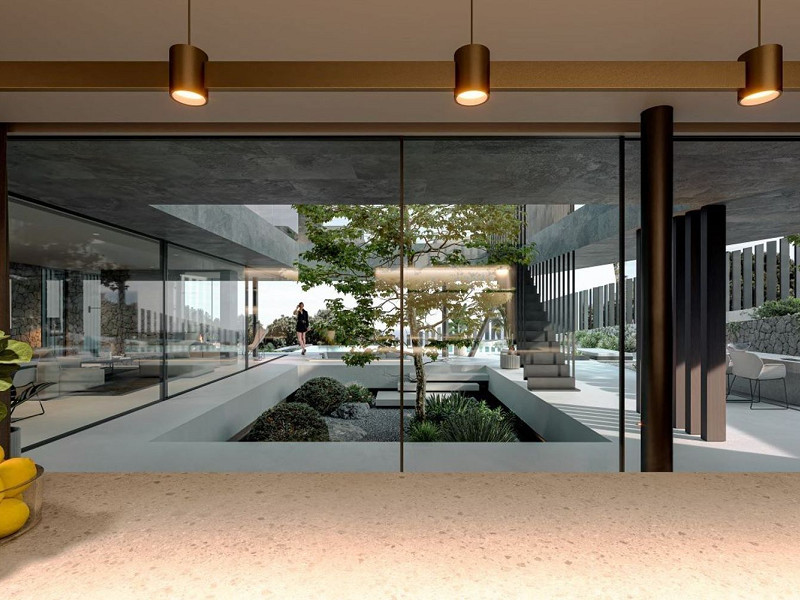 Роскошная вилла с панорамными видами на Средиземное море в Тейя, Барселона. Фото:  12