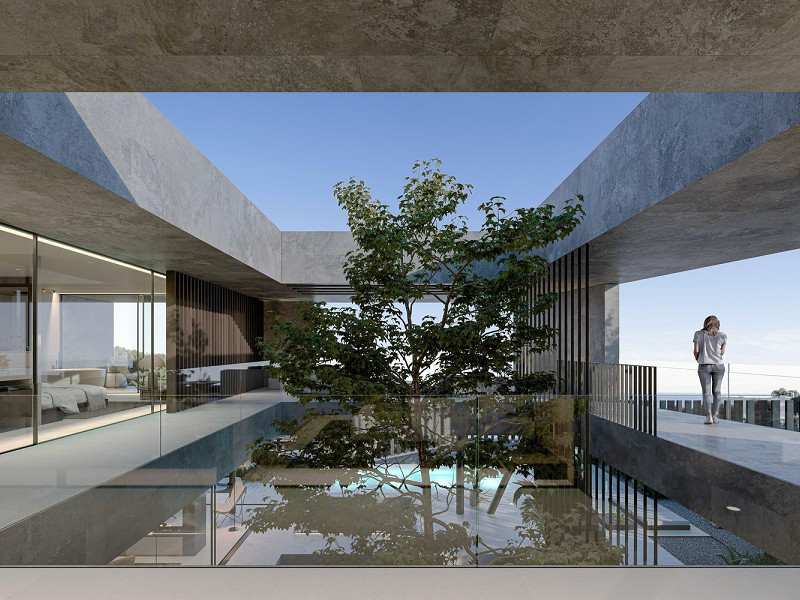 Роскошная вилла с панорамными видами на Средиземное море в Тейя, Барселона. Фото:  18