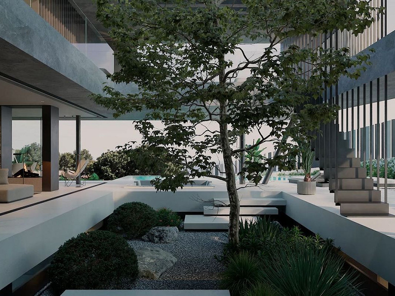 Роскошная вилла с панорамными видами на Средиземное море в Тейя, Барселона. Фото:  21