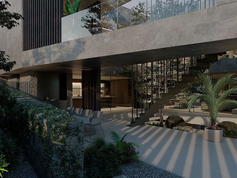 Роскошная вилла с панорамными видами на Средиземное море в Тейя, Барселона. Фото:  25