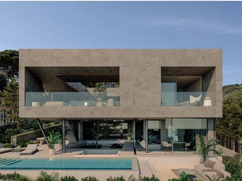 Роскошная вилла с панорамными видами на Средиземное море в Тейя, Барселона. Фото:  27