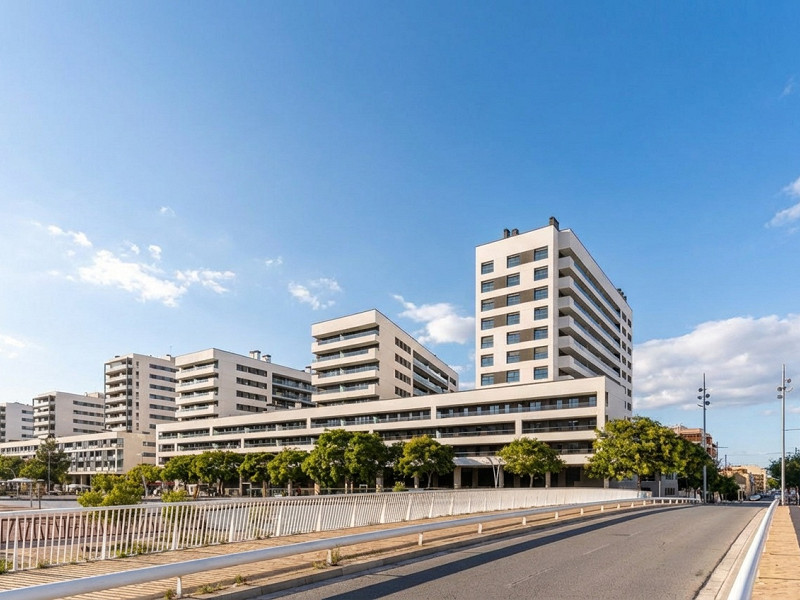 Apartamentos en el nuevo complejo Marenostrum en Badalona, Barcelona